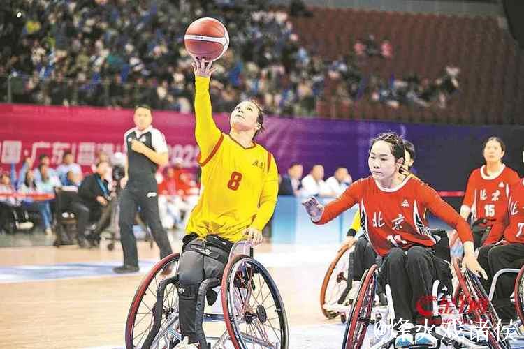 广东三人制轮椅篮球女队取得五连胜 广东三人制轮椅篮球女队取得五连胜