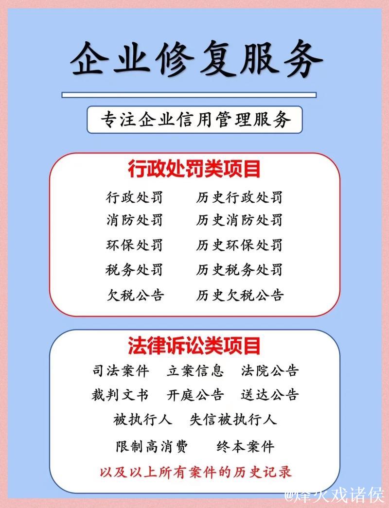 完善信用修复激发企业活力 完善信用修复激发企业活力